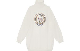 Gucci: Белая толстовка 