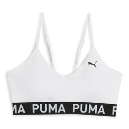 PUMA: Белый бюстгальтер 