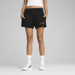 PUMA: Чёрные шорты 
