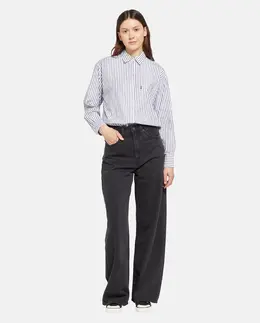 Levi's: Чёрные джинсы 