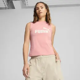 PUMA: Розовая майка  Ess