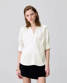 Claudie Pierlot: Блуза с воротником 