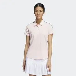 Adidas: Розовое поло 