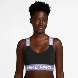 Nike: Чёрный топ 