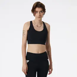 New Balance: Чёрный топ 