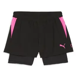 PUMA: Чёрные шорты 