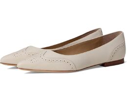 Lauren Ralph Lauren: Белые балетки 