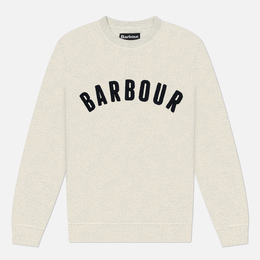 Barbour: Бежевая толстовка 