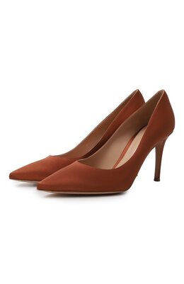 Gianvito Rossi: Коричневые туфли  Gianvito 85