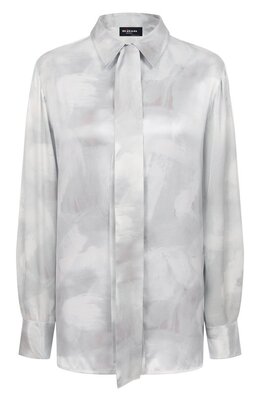 Kiton: Атласная блуза 