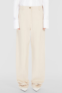 Max Mara: Светлые брюки 