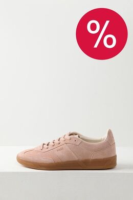 BOSS: Розовые кеды 