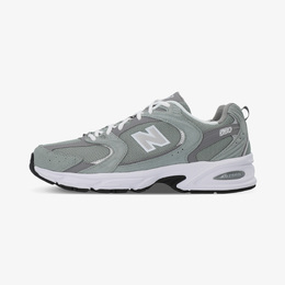 New Balance: Зелёные кроссовки  530