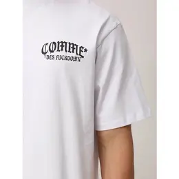 COMME des FUCKDOWN: Белая футболка 