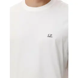 C.P. COMPANY: Белая футболка 