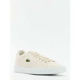 LACOSTE: Бежевые кеды 