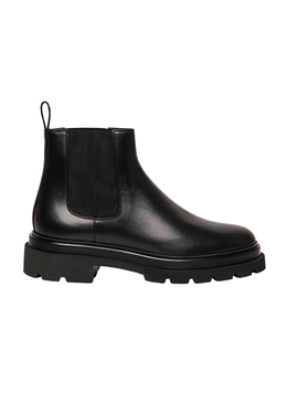 SANTONI: Чёрные ботинки 