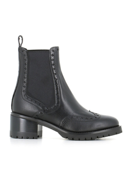 SANTONI: Чёрные ботинки 