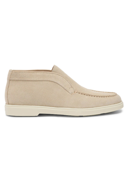 SANTONI: Бежевые лоферы 
