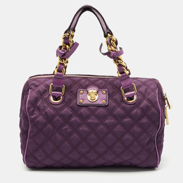 Marc Jacobs: Фиолетовая сумка 