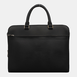 Louis Vuitton: Чёрный портфель  Épi