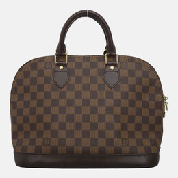 Louis Vuitton: Коричневая сумка 