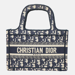 Dior: Голубая сумка-шоппер 