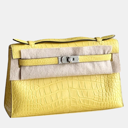 Hermes: Жёлтая сумка  Kelly