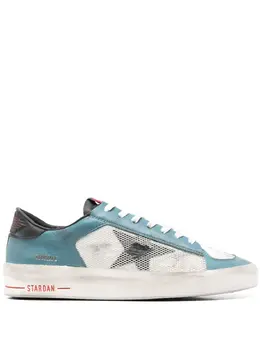 Golden Goose: Белые кроссовки  Stardan