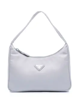 Prada Pre-Owned: Голубая сумка 