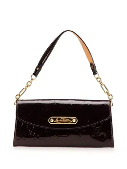 Louis Vuitton Pre-Owned: Фиолетовая сумка 