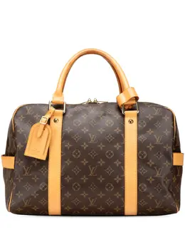 Louis Vuitton Pre-Owned: Коричневая дорожная сумка 