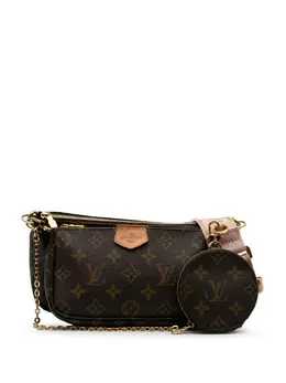 Louis Vuitton Pre-Owned: Коричневая сумка 