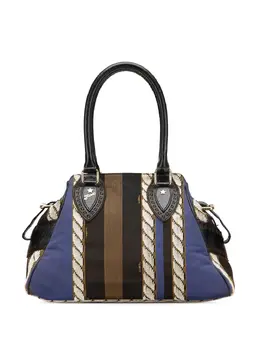 Fendi Pre-Owned: Голубая сумка 