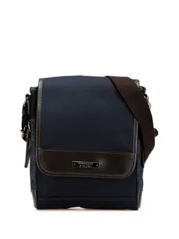 Burberry Pre-Owned: Голубая сумка через плечо 
