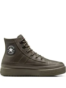 Converse: Тёмные кроссовки  Chuck Taylor