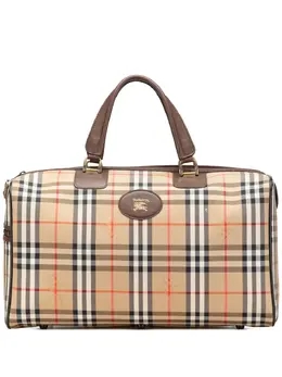 Burberry Pre-Owned: Коричневая сумка 