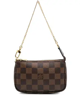 Louis Vuitton Pre-Owned: Коричневая сумка 