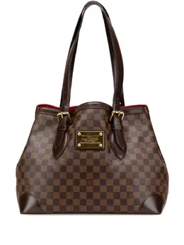 Louis Vuitton Pre-Owned: Коричневая сумка-шоппер 