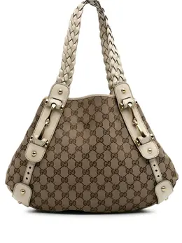 Gucci Pre-Owned: Коричневая сумка 