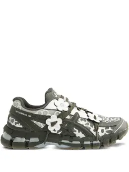ASICS: Зелёные кроссовки  Gel-Kayano