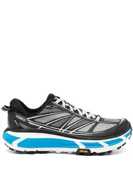 HOKA: Чёрные кроссовки 