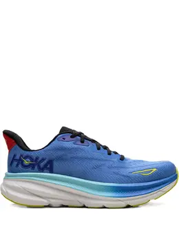 HOKA: Голубые кроссовки 