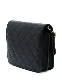 CHANEL Pre-Owned: Чёрный кошелёк 