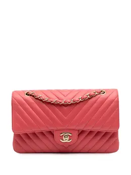 CHANEL Pre-Owned: Розовая сумка 