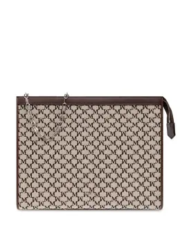 Max Mara: Бежевый клатч 