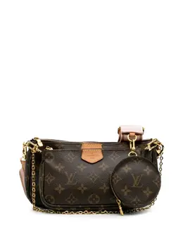 Louis Vuitton Pre-Owned: Коричневая сумка 