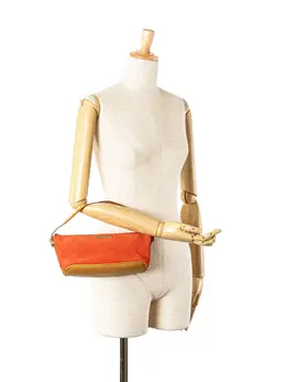 Gucci Pre-Owned: Оранжевая сумка 
