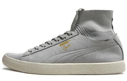 PUMA: Серые кроссовки  Clyde