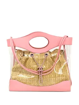 CHANEL Pre-Owned: Розовая сумка 